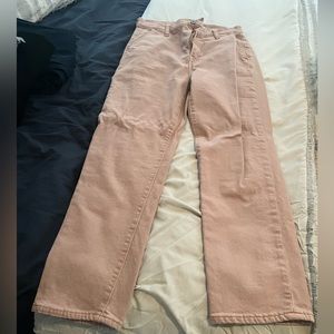 Old Navy pink denim pants